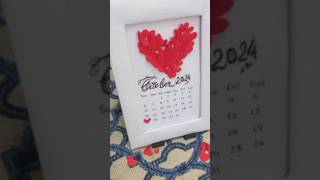 anniversary 27th October short marriage art diy calendar diy viral shortsfeed ❤️ 💙 💜 💖 💗 💘 [upl. by Reace259]