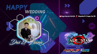 🔴LIVE SIANG ALROSTA DONGKREK SRAGEN  WEDDING DWI 💕 LIANA  ALFA AUDIO 2  JMS PRO 18 AUG 2024 [upl. by Emmerie]