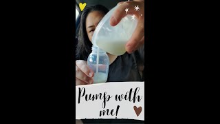 PUMP WITH ME WHILE ON THE ROAD  Exlcusively Pumping Breastmilk  MomCozy Haakaa  Travel Must Haves [upl. by Euqinobe802]