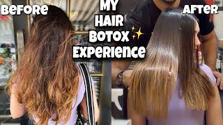 My Hair BOTOX journey  3 months update  Before After Results  Honest Review  Pricing amp Aftercare [upl. by Shani]