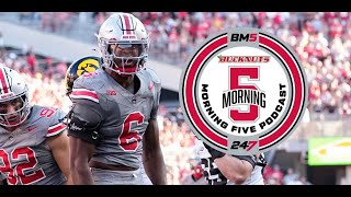 Bucknuts Morning 5 Ohio StateNorthwestern predictions  Six straight nooners [upl. by Mann681]