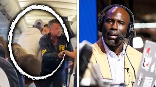 Video Shows Moment Terrell Davis Was Handcuffed on Plane [upl. by Indihar]