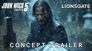 JOHN WICK  Chapter 5  Teaser Trailer  Keanu Reeves amp Lionsgate 2026 [upl. by Alyled821]