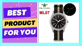 Militado ML07 36mm Quartz Watch VH31 [upl. by Edvard]