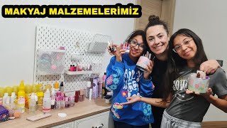 EYLÜL ABLAMIZLA MAKYAJ MALZEMELERİMİZİ TANITIYORUZ  SILA MİRA [upl. by Bronnie]