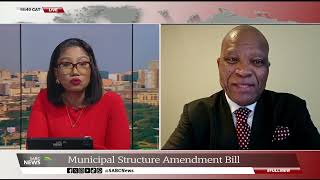 Dickson Masemola shares more on proposed Municipal Structure Amendment Bill [upl. by Tristas99]