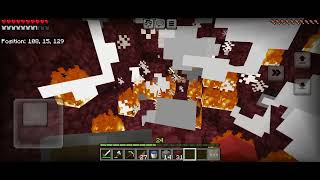 Mining Netherite for Netherite Armor minecraft survival 21 [upl. by Seward544]