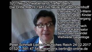 Dritte Macht Sternhoff SSMannInterview Weltweite Gegenloge 320 NeuSchwabenlandTreffen [upl. by Adihaj599]