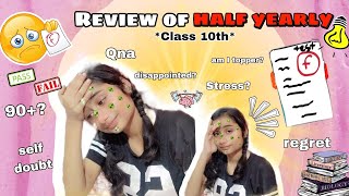 FAILED in my half yearly exam ⚠️🚨  Revealing my half yearly result 💀🤯  Board exam 😭 [upl. by Flosser]