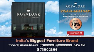 From Sofas to Statements A Tour of Royaloak Furniture Visakhapatnam [upl. by Dorie]