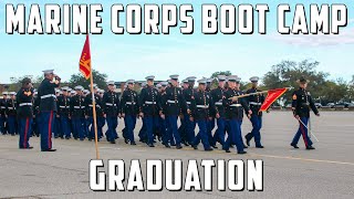 USMC GRADUATION  Bravo amp November Company Distinguished Honor Graduates [upl. by Aneala834]