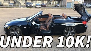 Top 5 AWESOME Convertible Cars Under 10k [upl. by Arahsal]