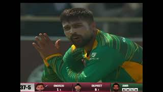 Muhammad Amir Brilliant Bowling Today in GT20  Muhammad Amir bowling today  Match no 04 [upl. by Yrak]