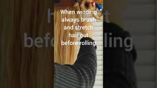 How to Curl Your Hair with Bendy Foam Rollers [upl. by Tenrag]