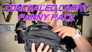 Concealed Carry FANNY PACK Setup amp Training [upl. by Dal]