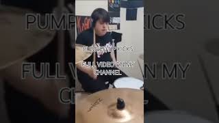 Foster the People  Pumped Up Kicks  drum cover full video on my channel [upl. by Neeleuqcaj]