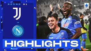 JuventusNapoli 01  Stoppage time drama in Turin Goals amp Highlights  Serie A 202223 [upl. by Stockton]