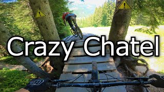 Chatel Bike Park BIG Jumps Crazy Trails [upl. by Werdna196]