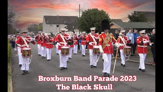 Broxburn Band Parade 2023  The Black Skull [upl. by Felske]