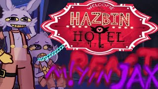 Hazbin Hotel react to Myn as Jax tdac [upl. by Lyret984]