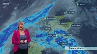 Scotland weather forecast Kirsteen MacDonald BBC May 13th 2024 [upl. by Carena993]