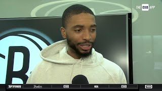 Mikal Bridges calls tonights win the most complete game that hes seen Cam Johnson play [upl. by Kremer]