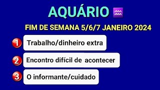 AQUÁRIO♒️ 3 acontecimentos para o fim de semana [upl. by Appilihp]