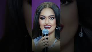 Miss Cosmo Philippines atheisa manalo during miss universe Philippines q and a 2024 [upl. by Amak]