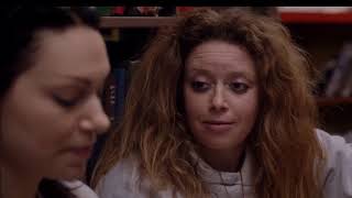 OITNB  Alex and Nicky in the library 1x04 Sub Español [upl. by Iden935]