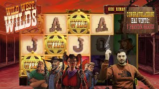 ⚫ SLOT ONLINE ITA  PROVO LA  WILD WEST WILDS FINO A BET MAX🤠🔫 [upl. by Essirahc]