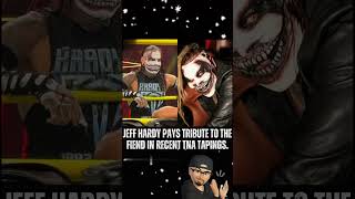 Jeff Hardy Pays tribute to Fiend Bray Wyatt [upl. by Anikal]