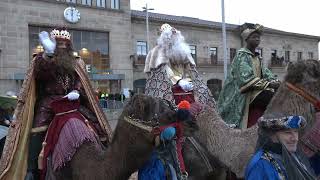 Cabalgata de Reis en Ourense [upl. by Ehc]