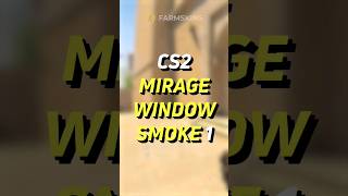 Mirage smokes WINDOW from MID  option 1 shorts [upl. by Eanrahs]