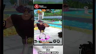 Burgess vs Sanji  One Piece Bounty Rush [upl. by Aislehc]