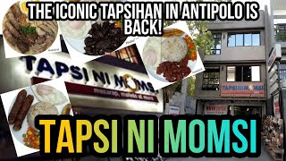 TAPSI NI MOMSI is BACK in ANTIPOLO  The OG Tapsihan ng Bayan since 1996 tapsi [upl. by Stoddard411]