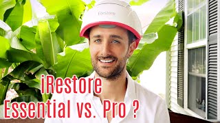 iRestore Pro vs iRestore Essential  Laser Hair Growth Comparison [upl. by Yenial]