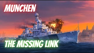 Wows Blitz Munchen  Uber Nurnberg or Unter Mainz in World of Warships Blitz [upl. by Nnayhs]