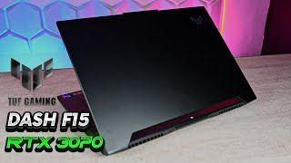 ASUS TUF DASH F15 REVIEW DE LA NOTEBOOK GAMER MAS HERMOSA Y POTENTE CON RTX 3070 EN 2024 [upl. by Innavoig]