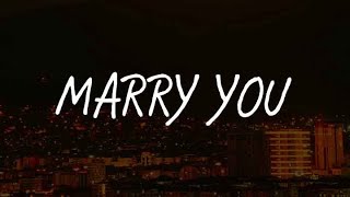 Marry You Lyrics  Bruno Mars OneRepublic Jennifer Lopez [upl. by Grieve]