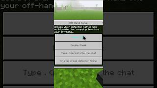 working off hand mod for mcpe 120  left hand addon for Minecraft pe 119 youtubeshorts shorts [upl. by Judie]