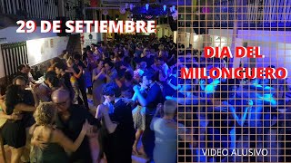 Dia del milonguero 29 setiembre el poblador de la milonga baile de tango social [upl. by Rebeka]