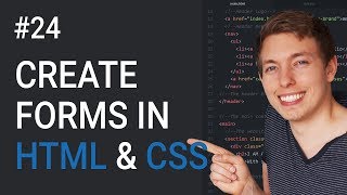 24 Forms In HTML and CSS  How To Create A Form  Learn HTML and CSS  HTML Tutorial  CSS Tutorial [upl. by Idram]