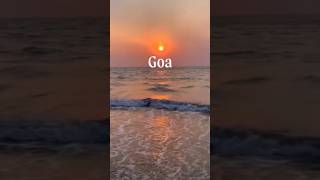 GOA goa beach vacation diwali sunday sunset adventure funny youtubeshorts [upl. by Merralee]