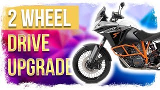 2 WHEEL DRIVE Motorcycle Upgrade  KTM 1190  1290 Adventure [upl. by Hearsh624]