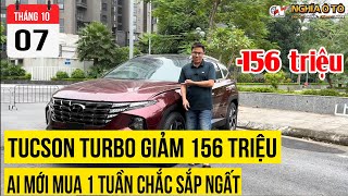 Hyundai Tucson Turbo 2023 giảm tới 156 triệu người vừa mua đã NGẤT [upl. by Rumery]