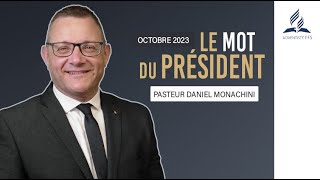 Mot du président  Octobre 2023 [upl. by Caye]