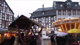 Christmas market in Monschau Germany [upl. by Essirahs711]