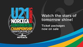 2024 NORCECA Womens U21 Continental Championship 🏐 CANADA v PUERTO RICO 20240629 [upl. by Ecirad663]