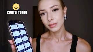 ASMR  Respondendo vocês POR QUE ME MUDEI ME SEPAREI MOTIVO DO MEU SUMIÇO 😢 [upl. by Isaiah160]