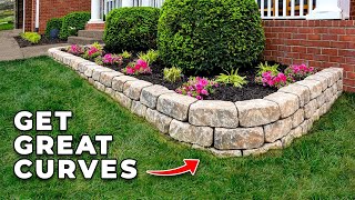 Level Up Your Garden Bed with an Easy Retaining Wall [upl. by Donal]